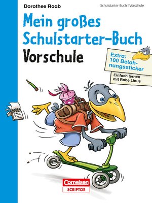 cover image of Einfach lernen mit Rabe Linus--Mein großes Schulstarter-Buch